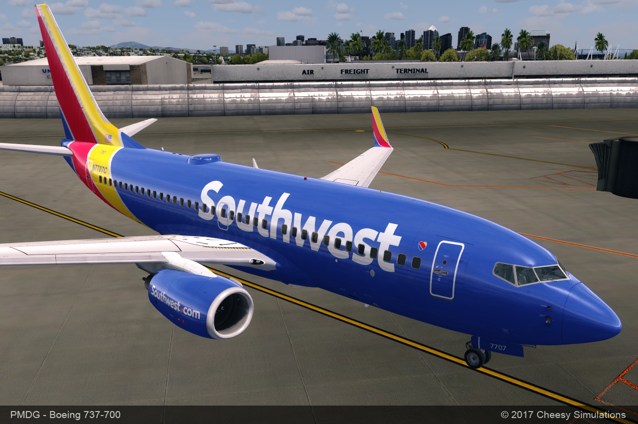 PMDG - 737-76N(WL) - Southwest Airlines (N7707C) - Flusiboard